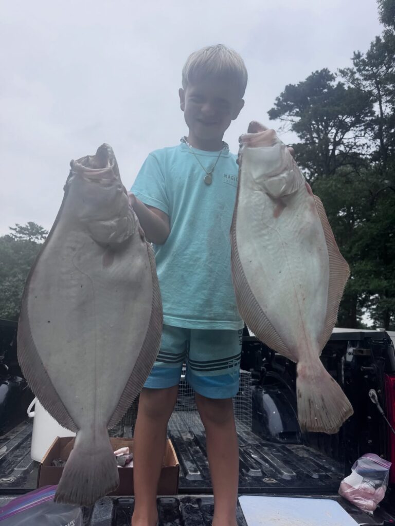 Dante from Magictails fished with his son and had a banner day in the bay fishing Magictail Hoochie Jig with Gulp Turbo Shrimp.